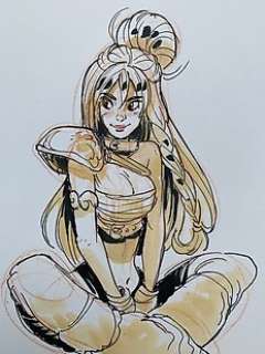 Barbucci, Alessandro - 1 Original colour drawing - Ekhö monde miroir | Catawiki