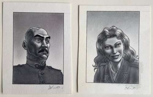 Arno - 2 Original drawing - Kriegspiel - 1988 | Catawiki