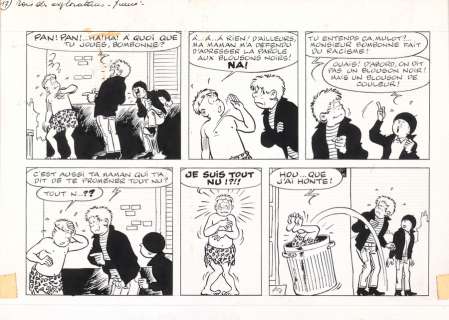 Tibet | Le Club des peur-de-rien, planche n°17A Ã … | Millon