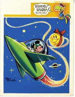 Disney, Walt | Mickey Couverture originale Ã  la gouache, pour le Journal | Cornette de St Cyr