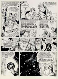 Paape, Eddy | Luc Orient Planche originale Ã  l’encre de chine n° 8, issue | Cornette de St Cyr