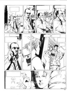 Berlion, Olivier - 1 Original colour page - Tony Corso - Vendetta - 2010 | Catawiki