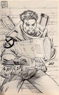 Rob Liefeld - Bishop 1 Cover