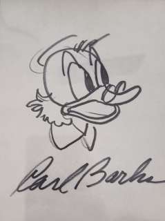 Carl Barks - 1 Dessin original signé - Uncle Scrooge - 1983 | Catawiki