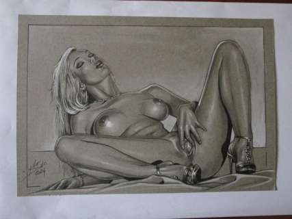 Ducarteron, David - 1 Original drawing - Luxuria | Catawiki