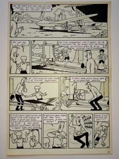 Nys, Jef - 1 Original page - Jommeke 10 - De Straalvogel - 1962