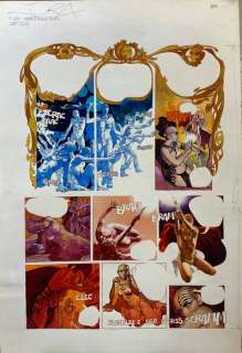 Fernández, Fernando - 1 Original colour page - Zora y Los Hibernautas - 1980 | Catawiki