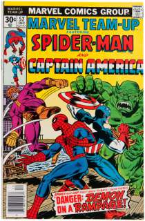 "MARVEL TEAM-UP" #52 ORIGINAL PAGE ART FEATURING CAPTAIN AMERICA & SPIDER-MAN BY SAL BUSCEMA. | Hake’s