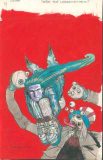 Jamie Hewlett - Shade the Changing Man Cover (1991) Issue 17