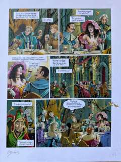 Magnin, Florence - 1 Original colour page - L’Autre Monde T3 - La Mal de Lune - 2011 | Catawiki