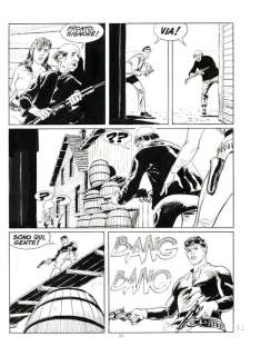 Diso, Roberto - 3 Original page - Mister No #107 - "La fine della pista" - 1984 | Catawiki