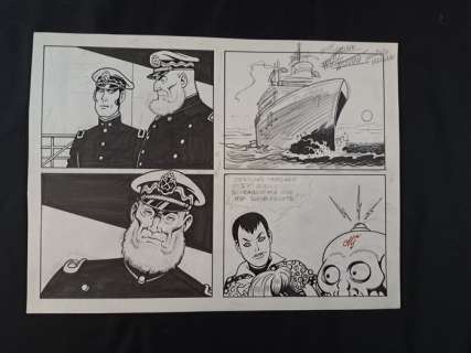 Magnus - 1 Original page - Frida e Necron | Catawiki