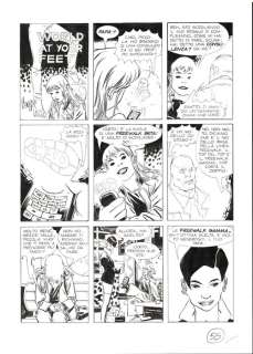 De Angelis, Roberto - 3 Original page - Nathan Never #187 - "Sara Mc Bain" - 2006 | Catawiki