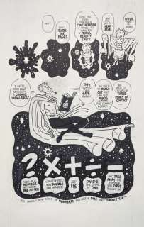 Grist, Paul - 1 Original page - Jack Staff - The Druid - 2001