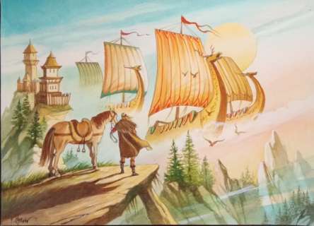 Magnin, Florence - 1 Original drawing - L’Héritage d’Émilie - Les Drakkars | Catawiki