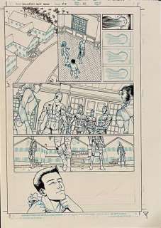 Francis Portela (pencil and inks) - 1 Original page - Wolverine First Class #18, page 22 | Catawiki