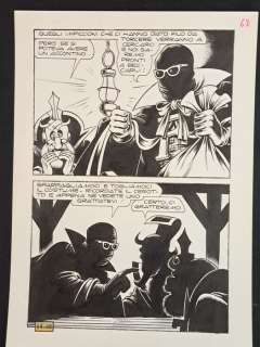 Magnus & Bunker - 1 Original page - Alan Ford - Il Trio Fantasticus - 1974 | Catawiki