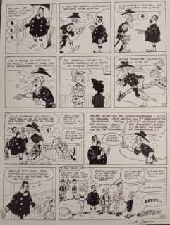 Janvier, Michel - 1 Original page - Rantanplan T4 - Le Clown - 1993