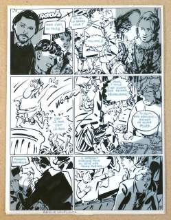 Varenne, Alex - 1 Original drawing - L’Affaire Landscape - 1985 | Catawiki