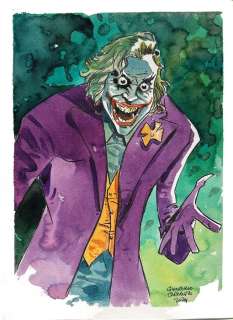 Caracuzzo, Giancarlo - 1 Original colour drawing - The Joker - 2024 | Catawiki