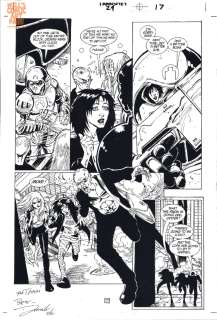 Darick Robertson Rodney Ramos - Transmetropolitan #29 Pg 17 (Dc, 2000)