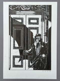 Jorge Fornes - 1 Original drawing - Der Pinguin aus Batman - 2017