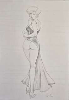 Frollo, Leone - 1 Original drawing - Mona Street | Catawiki