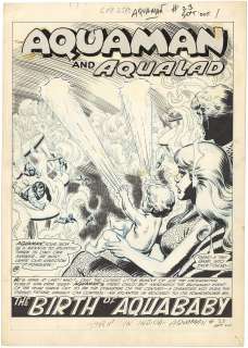 Nick Cardy | Aquaman #23 p1 (Large Art-Splash) | Nostalgic Investments