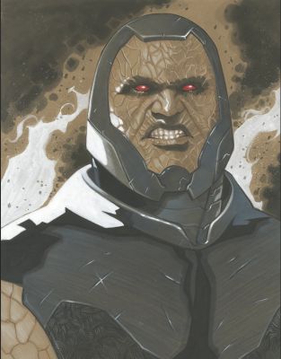 DARKSEID - ORIGINAL ART BY DAVID MESSINA | Scott’s Collectables
