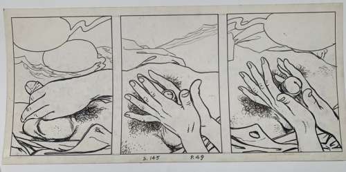 Manara, Milo - 1 Original strip - Le Déclic 2 - 1991 | Catawiki