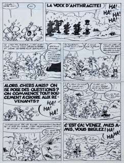 Walli - 1 Original page - Chlorophylle T13 - le Testament d’Anthracite - 1986 | Catawiki