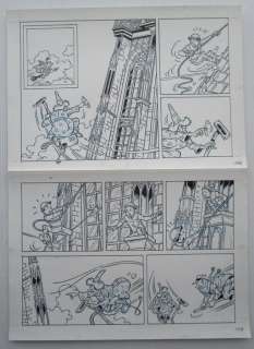 Morjaeu , Luc - 1 Original page - Suske en Wiske 311 - De stuivende stad - Page 37 - 2010 | Catawiki