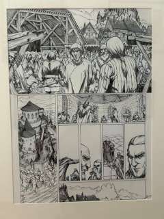 Goux, Pierre-Denis - 1 Original page - Mjolnir - Le Marteau et l’Enclume-Tome 1 - 2012 | Catawiki
