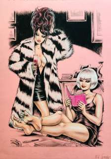 Nik Guerra - 1 Original colour page - Risate Criminali - “Paltò” - pag. 20 - 2024 | Catawiki