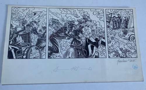 Tripp, Jean-Louis - 1 Original strip - Parfum d’Afrique - 1983 | Catawiki