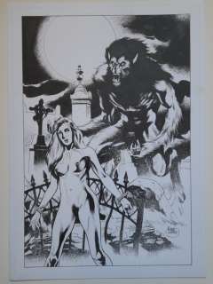 Vargas, Rafael - 1 Original drawing - Werewolf By Night - Sacrifice | Catawiki