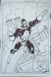 Chris Malgrain - 1 Original page - Shadowflame - Shadowflame #1 - 2003 | Catawiki