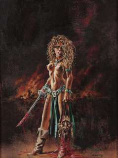 Dany | Illustration Ã  l’huile sur toile représentant Ra… | Banque Dessinée