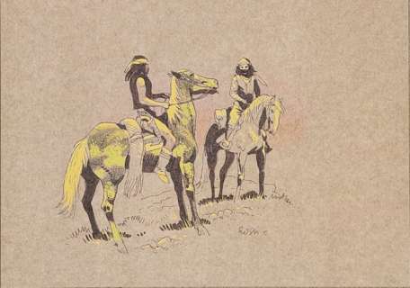 Rossi, Christian - 1 Original drawing - Golden West | Catawiki