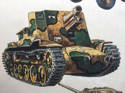 Funcken | Original gouache illustration (p.39) for " Les Uniformes & Armes vol. 3  - Guerre 1939-45 "  - (1974) | Catawiki