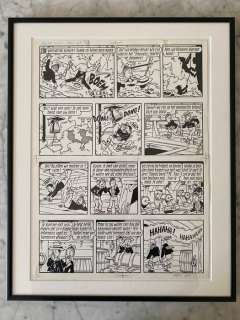 Vandersteen, Willy - 1 Original drawing - Suske en Wiske - Kleppende klipper - 1969 | Catawiki