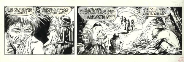 Enric Badia Romero | Axa: The Desired / Original daily strip #379 – Romero | Origin Of Comics