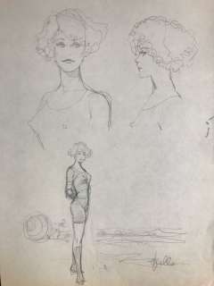 Frollo, Leone - 1 Original colour drawing - A la Plage | Catawiki