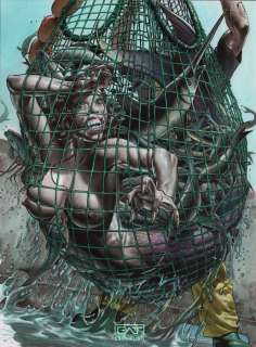 Patrizio Evangelisti - 1 Original colour page - Mermaids Stories - Catturata - 2025 | Catawiki