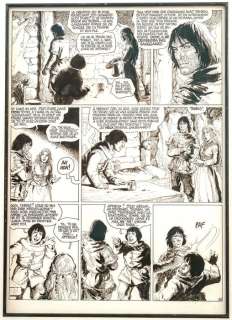 Rosinski, Grzegorz - 1 Original page - Thorgal - T15 "Le Maître des montagnes" - 1989 | Catawiki