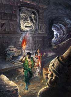 Coria - Bob Morane, illustration Ã  l‘acrylique sur…