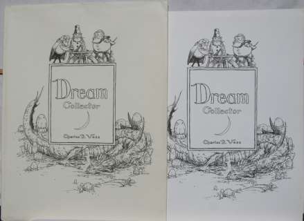 Charles Vess | Charles Vess Portfolio, Dream Collector, Limited Signed Numbered, 12"X16", 1977 | ComicArtFans Classifieds