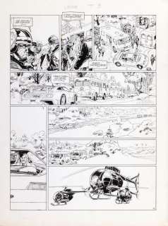 Parras | Le Lièvre de Mars, planche n°10 Ã  l’encre de… | Millon