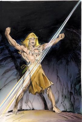 André Chéret, Roger Lécureux (Scénariste), Chantal Chéret (Couleurs) | La légende de la grotte de Niaux, Tome 10. | 2DGalleries