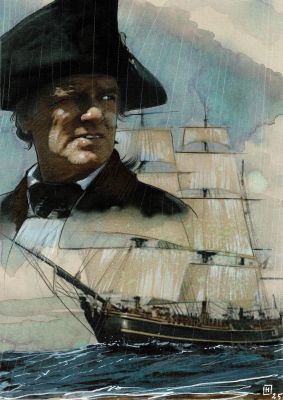 Le Hénanff | Lot 240 - Capitaine Bligh en édition originale, agrémenté d’une dédicace. Proche de l’état neuf. | Septimus
